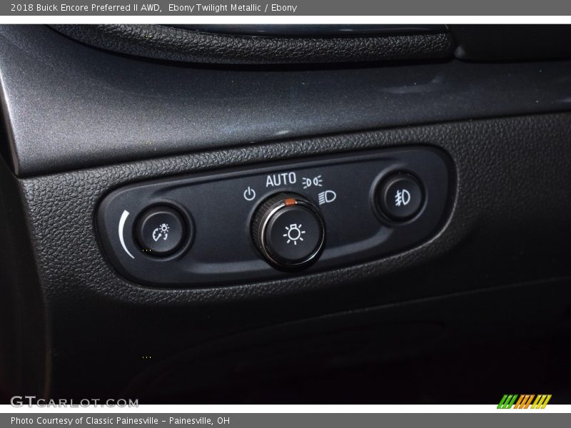 Ebony Twilight Metallic / Ebony 2018 Buick Encore Preferred II AWD