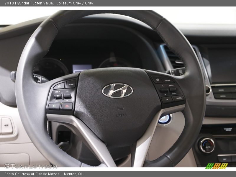  2018 Tucson Value Steering Wheel