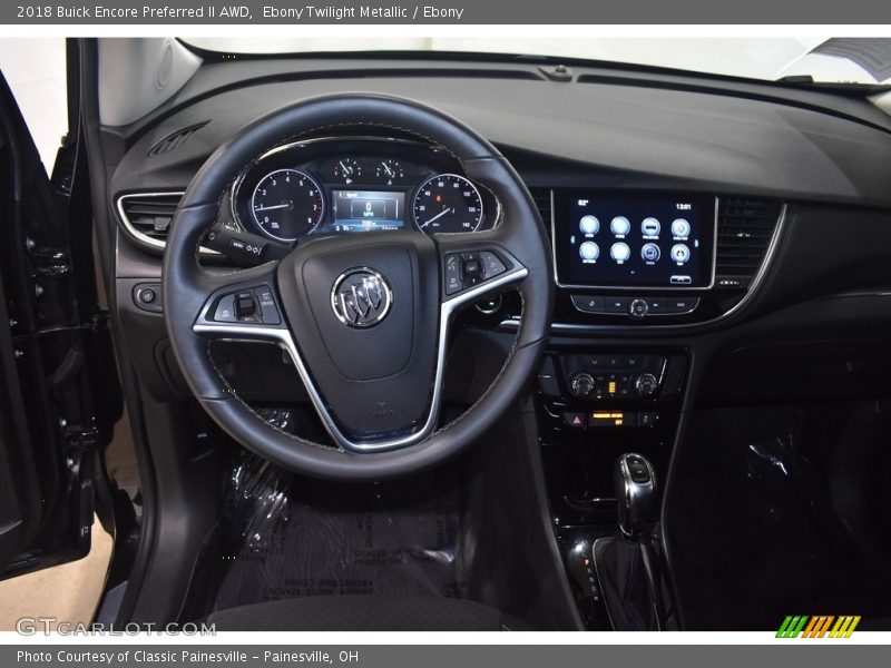 Ebony Twilight Metallic / Ebony 2018 Buick Encore Preferred II AWD