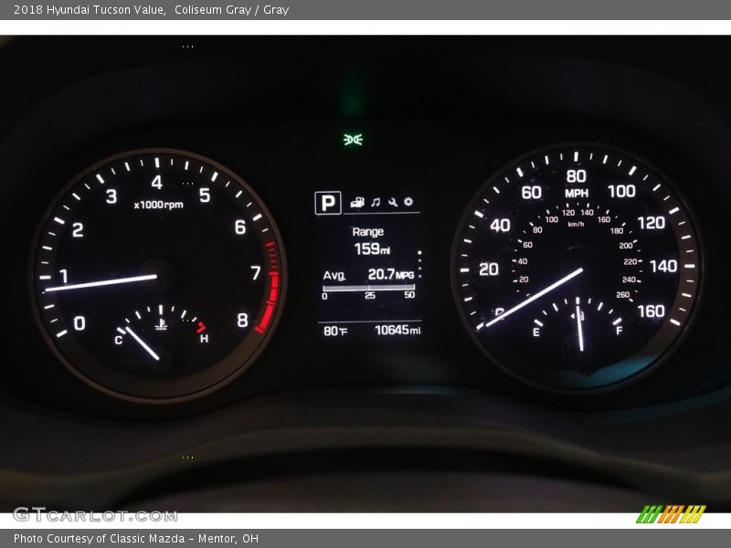  2018 Tucson Value Value Gauges