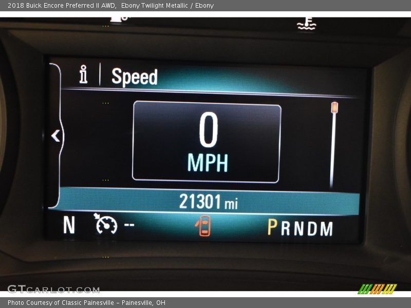 Ebony Twilight Metallic / Ebony 2018 Buick Encore Preferred II AWD