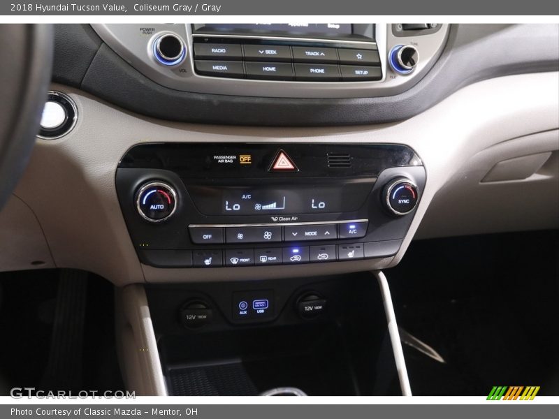 Coliseum Gray / Gray 2018 Hyundai Tucson Value