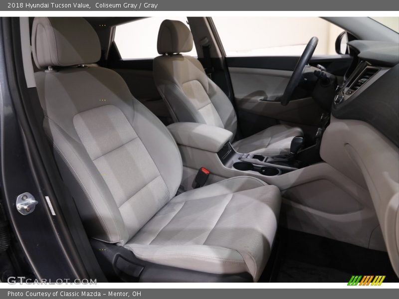 Coliseum Gray / Gray 2018 Hyundai Tucson Value