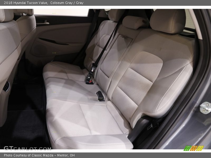 Rear Seat of 2018 Tucson Value
