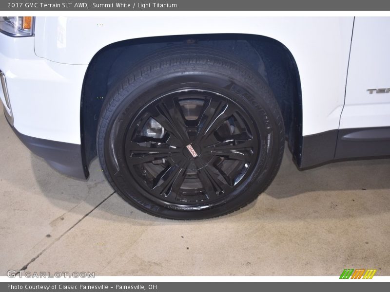 Summit White / Light Titanium 2017 GMC Terrain SLT AWD