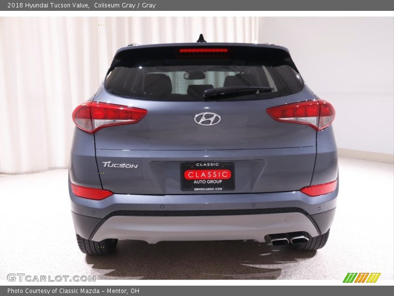 Coliseum Gray / Gray 2018 Hyundai Tucson Value