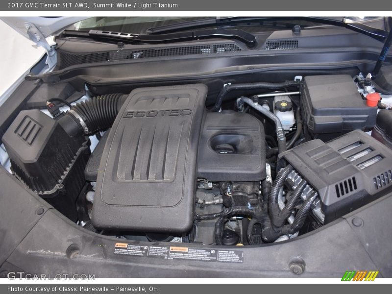 Summit White / Light Titanium 2017 GMC Terrain SLT AWD
