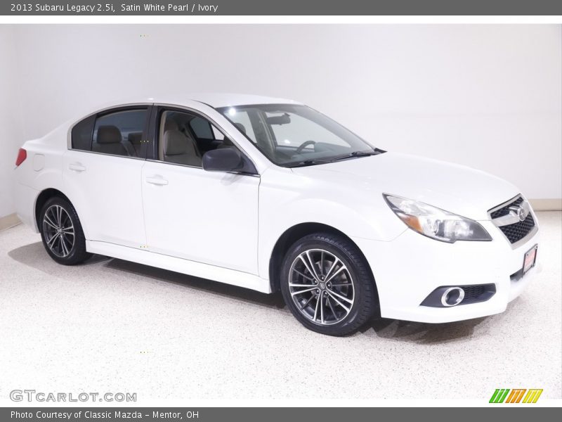 Satin White Pearl / Ivory 2013 Subaru Legacy 2.5i