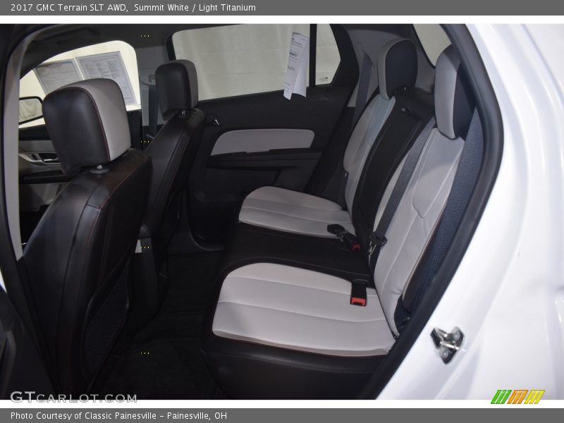 Summit White / Light Titanium 2017 GMC Terrain SLT AWD