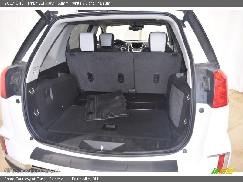 Summit White / Light Titanium 2017 GMC Terrain SLT AWD
