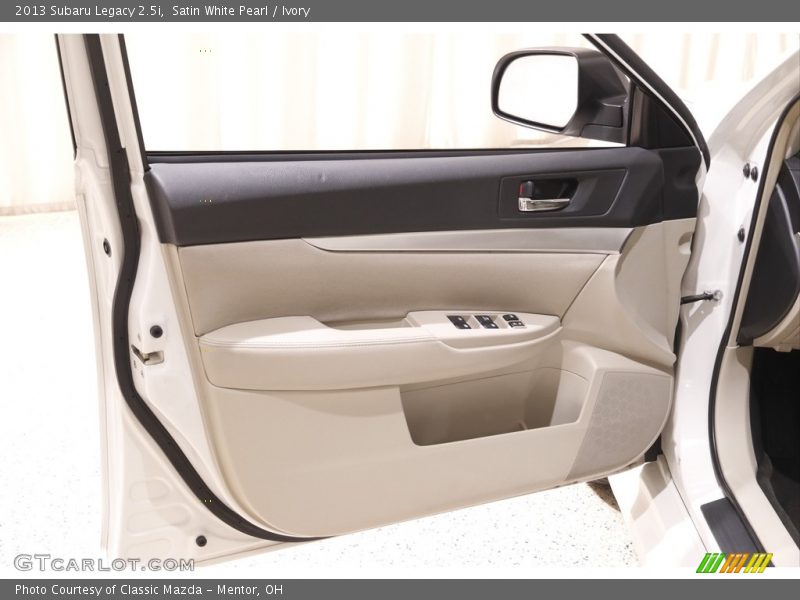 Satin White Pearl / Ivory 2013 Subaru Legacy 2.5i
