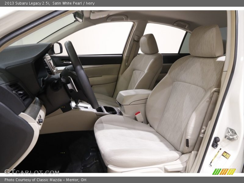 Satin White Pearl / Ivory 2013 Subaru Legacy 2.5i