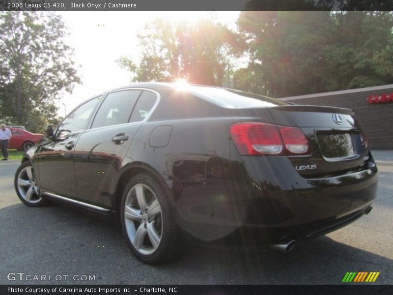 Black Onyx / Cashmere 2006 Lexus GS 430