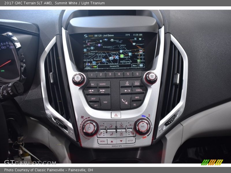 Summit White / Light Titanium 2017 GMC Terrain SLT AWD