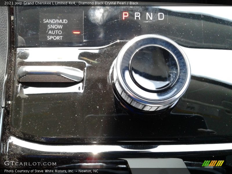 Diamond Black Crystal Pearl / Black 2021 Jeep Grand Cherokee L Limited 4x4