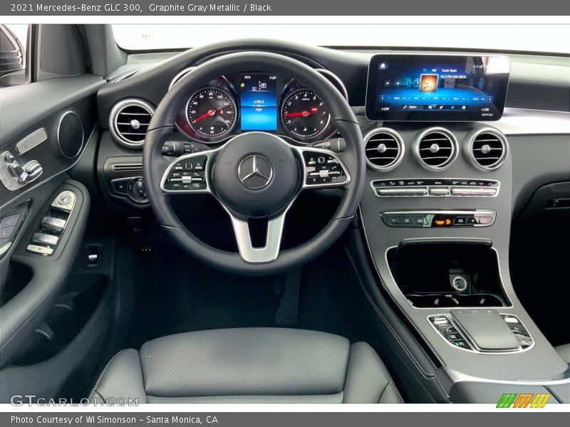 Dashboard of 2021 GLC 300