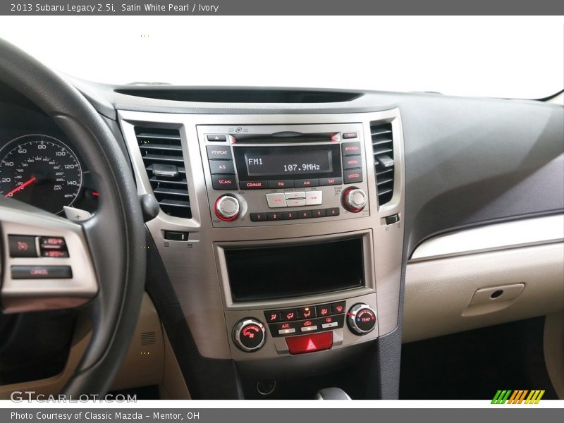 Satin White Pearl / Ivory 2013 Subaru Legacy 2.5i