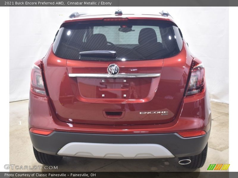 Cinnabar Metallic / Ebony 2021 Buick Encore Preferred AWD