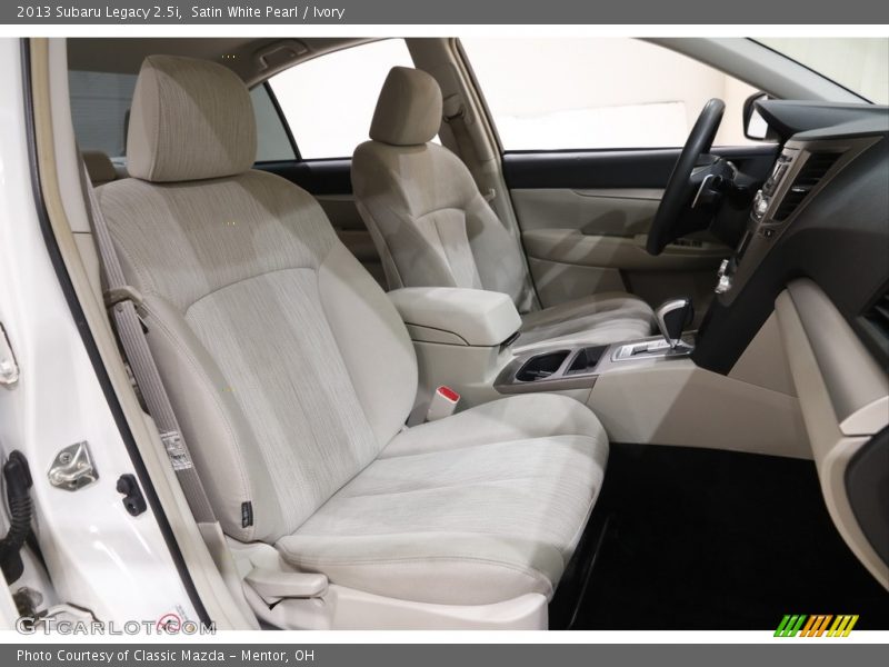 Satin White Pearl / Ivory 2013 Subaru Legacy 2.5i