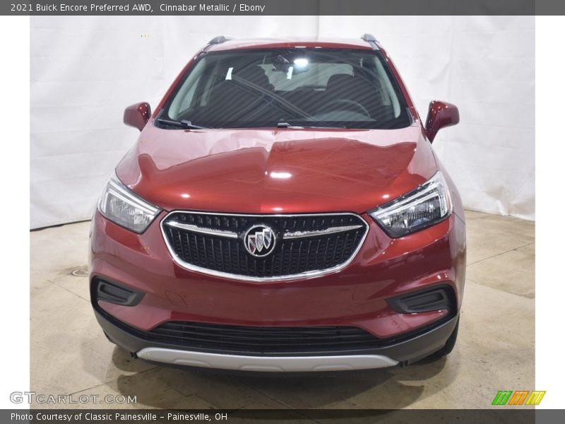 Cinnabar Metallic / Ebony 2021 Buick Encore Preferred AWD