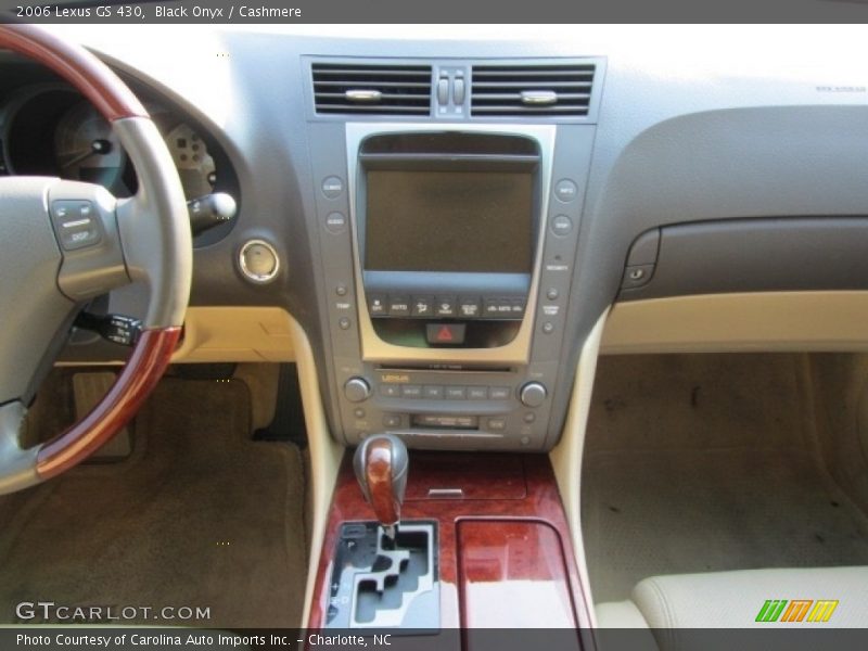 Black Onyx / Cashmere 2006 Lexus GS 430
