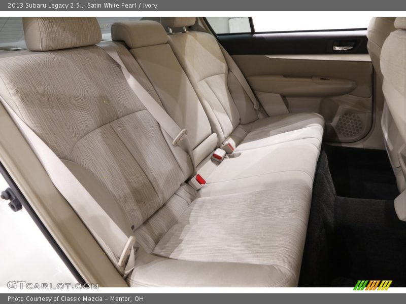 Satin White Pearl / Ivory 2013 Subaru Legacy 2.5i