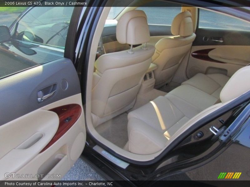 Black Onyx / Cashmere 2006 Lexus GS 430