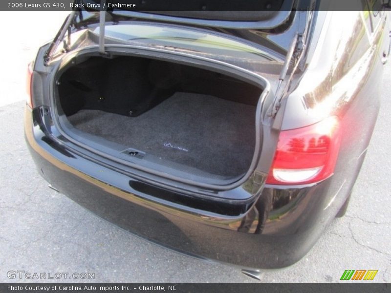Black Onyx / Cashmere 2006 Lexus GS 430