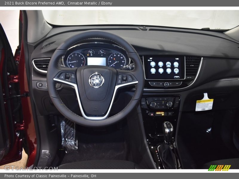 Cinnabar Metallic / Ebony 2021 Buick Encore Preferred AWD