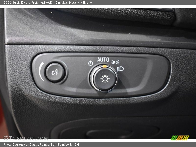 Cinnabar Metallic / Ebony 2021 Buick Encore Preferred AWD