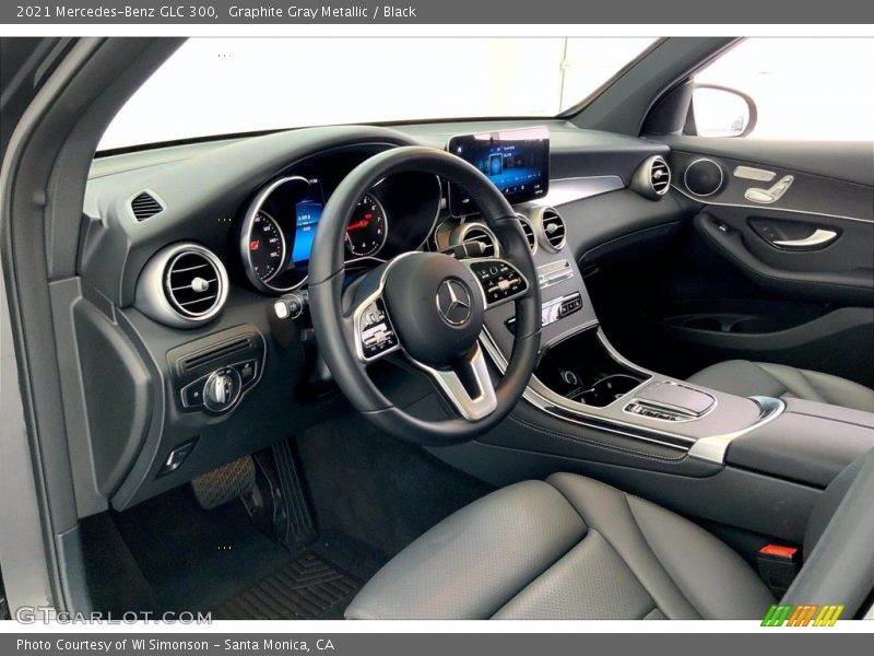 Front Seat of 2021 GLC 300