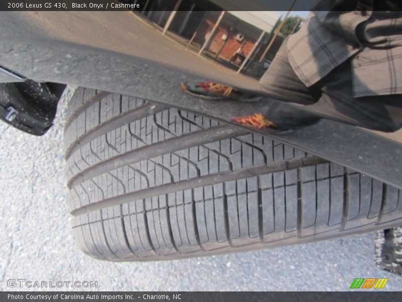 Black Onyx / Cashmere 2006 Lexus GS 430