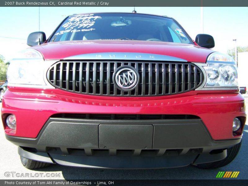 Cardinal Red Metallic / Gray 2007 Buick Rendezvous CX