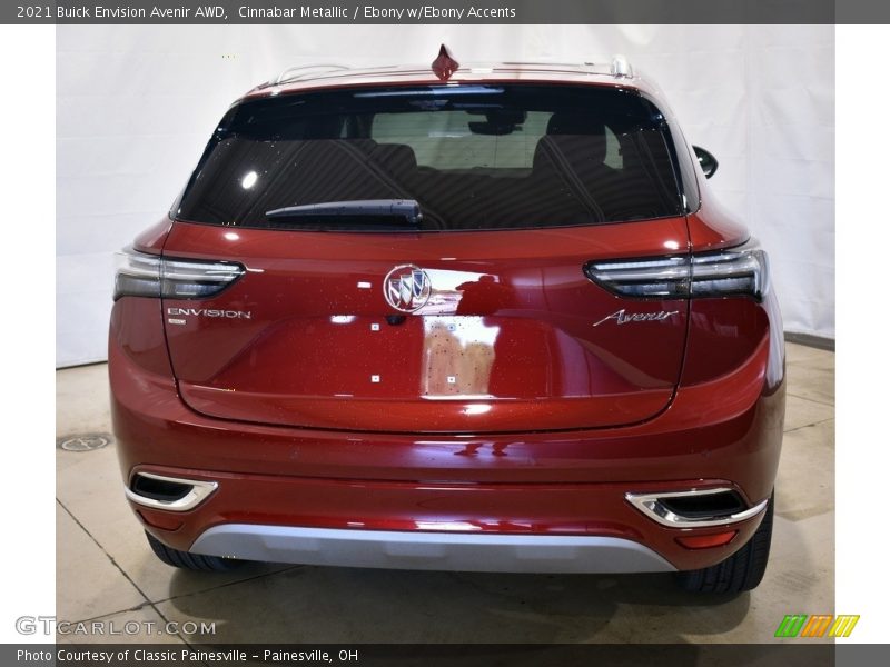 Cinnabar Metallic / Ebony w/Ebony Accents 2021 Buick Envision Avenir AWD