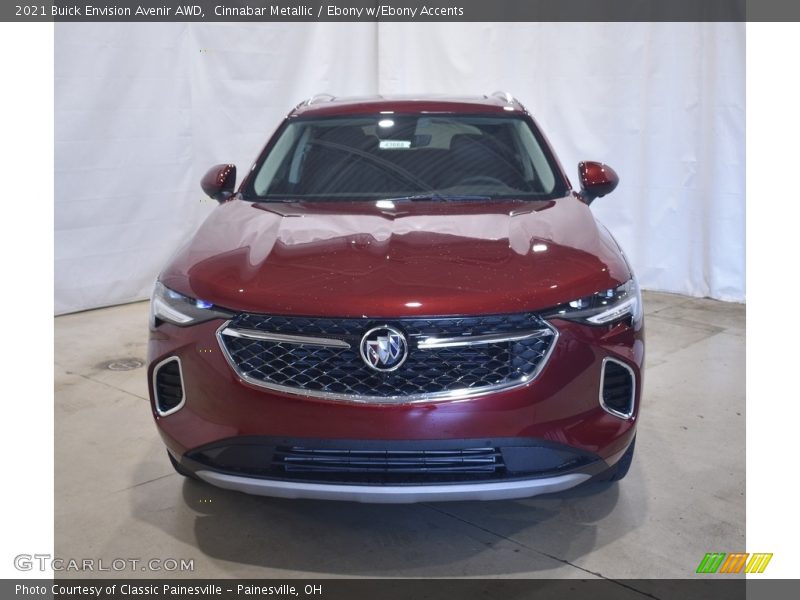 Cinnabar Metallic / Ebony w/Ebony Accents 2021 Buick Envision Avenir AWD