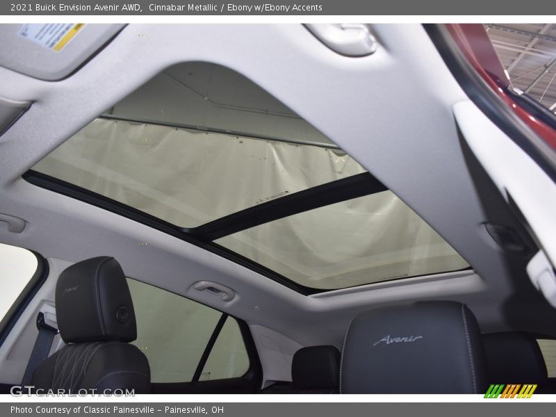 Cinnabar Metallic / Ebony w/Ebony Accents 2021 Buick Envision Avenir AWD