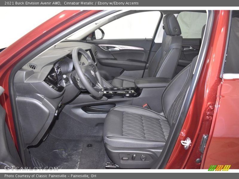 Cinnabar Metallic / Ebony w/Ebony Accents 2021 Buick Envision Avenir AWD