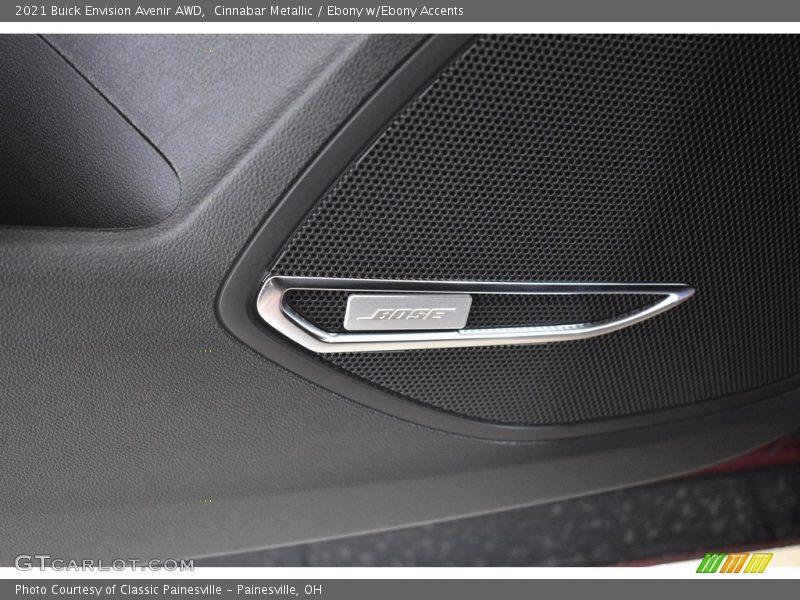 Cinnabar Metallic / Ebony w/Ebony Accents 2021 Buick Envision Avenir AWD