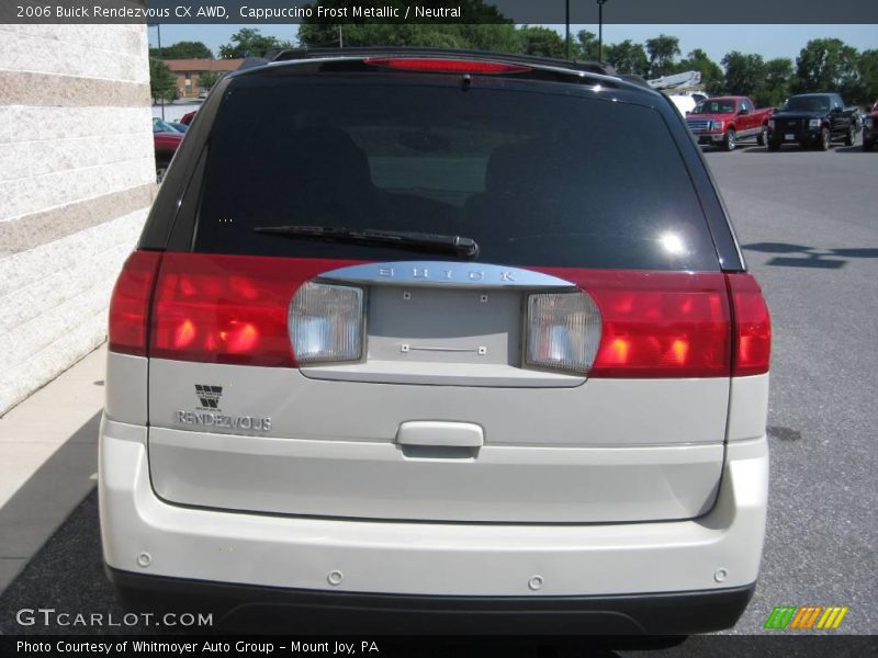 Cappuccino Frost Metallic / Neutral 2006 Buick Rendezvous CX AWD