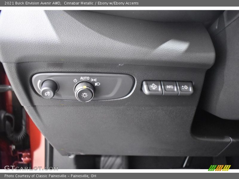 Cinnabar Metallic / Ebony w/Ebony Accents 2021 Buick Envision Avenir AWD