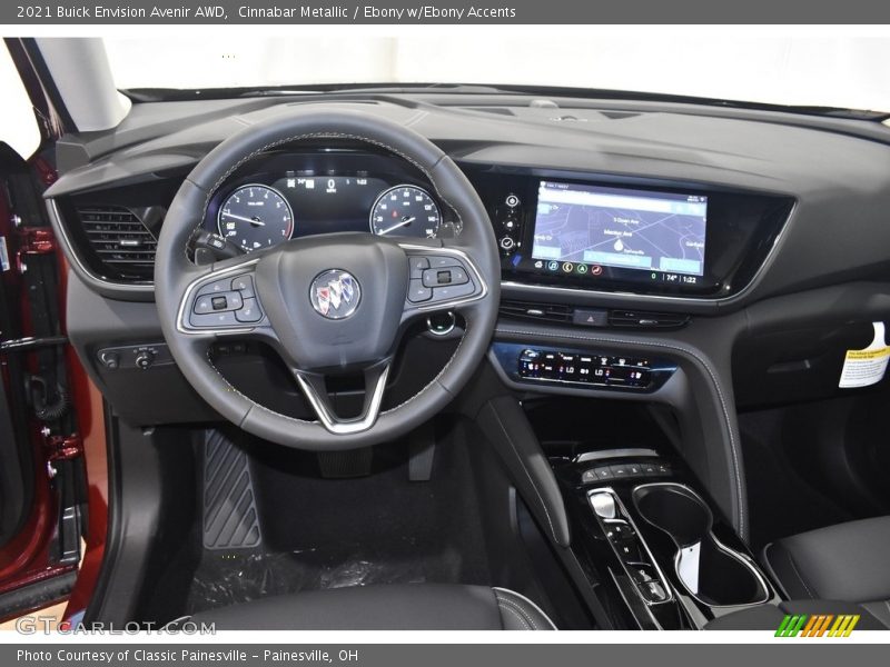 Cinnabar Metallic / Ebony w/Ebony Accents 2021 Buick Envision Avenir AWD