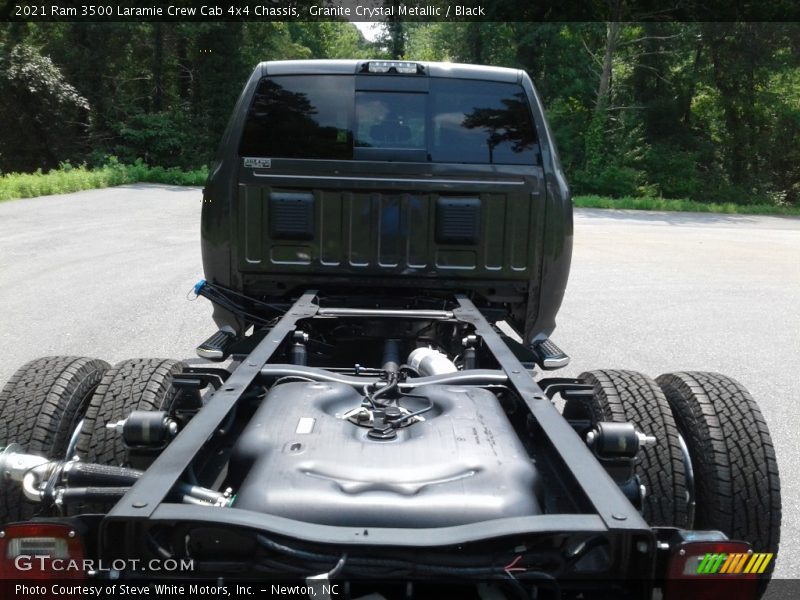 Granite Crystal Metallic / Black 2021 Ram 3500 Laramie Crew Cab 4x4 Chassis