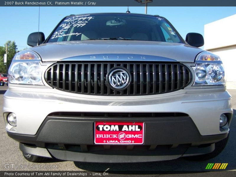 Platinum Metallic / Gray 2007 Buick Rendezvous CX