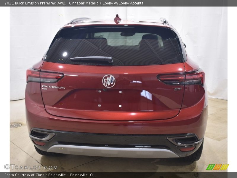 Cinnabar Metallic / Ebony w/Ebony Accents 2021 Buick Envision Preferred AWD