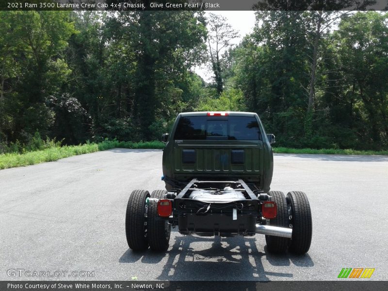 Olive Green Pearl / Black 2021 Ram 3500 Laramie Crew Cab 4x4 Chassis