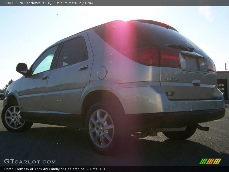 Platinum Metallic / Gray 2007 Buick Rendezvous CX