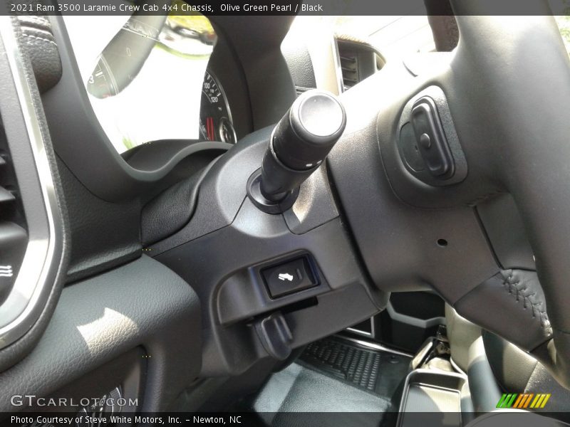 Olive Green Pearl / Black 2021 Ram 3500 Laramie Crew Cab 4x4 Chassis
