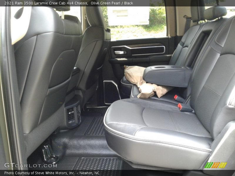 Olive Green Pearl / Black 2021 Ram 3500 Laramie Crew Cab 4x4 Chassis