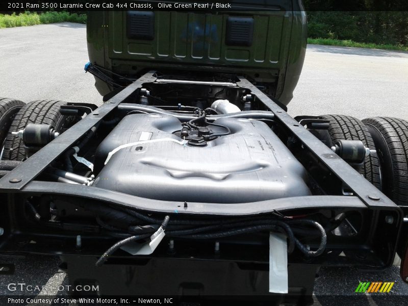 Olive Green Pearl / Black 2021 Ram 3500 Laramie Crew Cab 4x4 Chassis