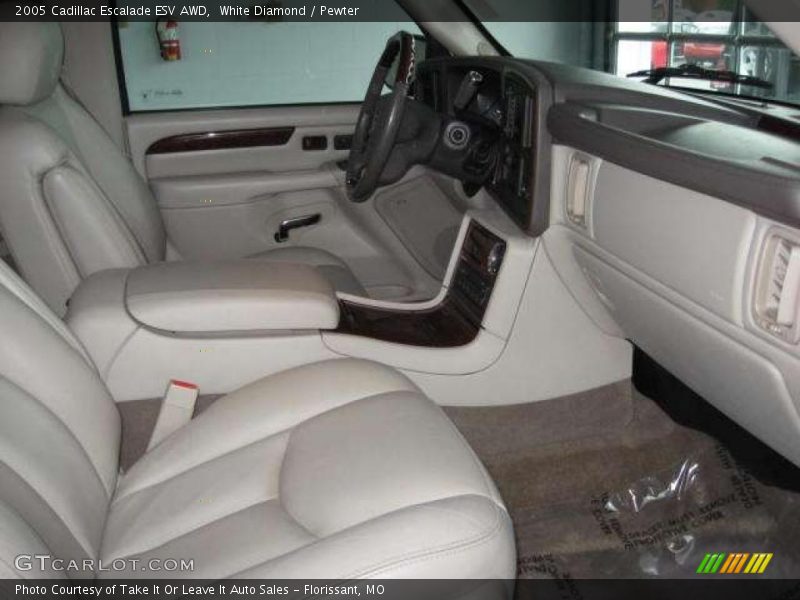 White Diamond / Pewter 2005 Cadillac Escalade ESV AWD